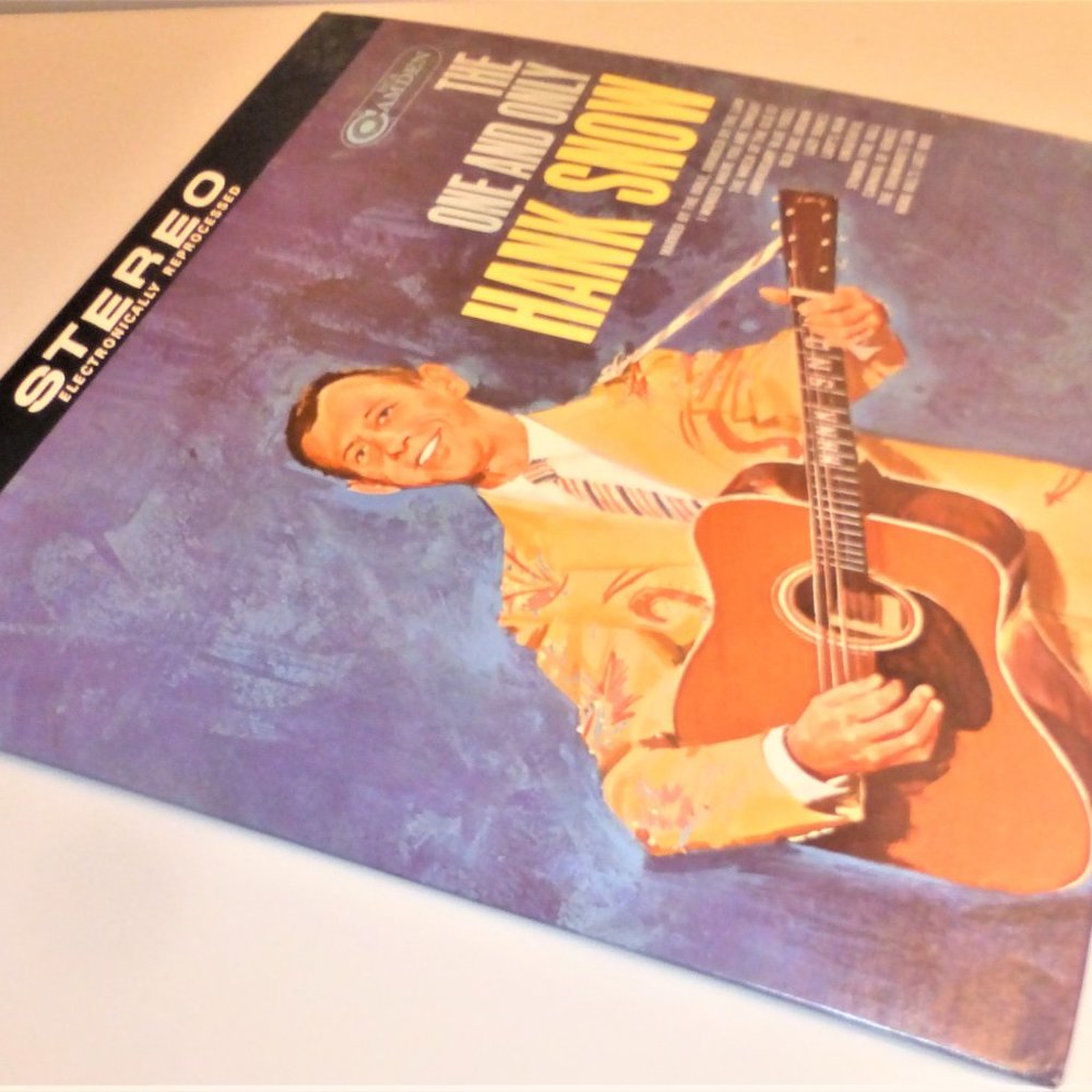 1st Press The One And Only HANK SNOW Vinyl LP Record Camde RCA #CAS722